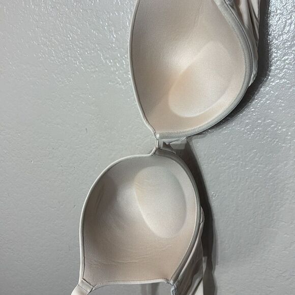 Skims women’s nude bra 44C underwire push up cotton convertible - Picture 4 of 4